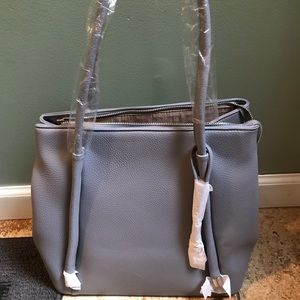 Charming Charlie’s NWOT Gray Tote Bag